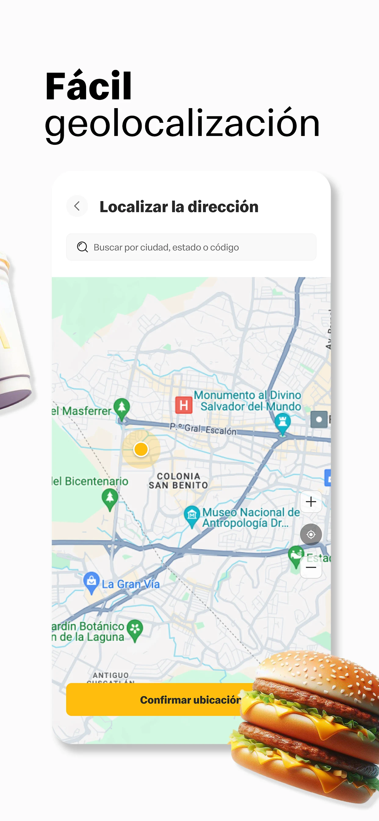 McDelivery El Salvador screenshot