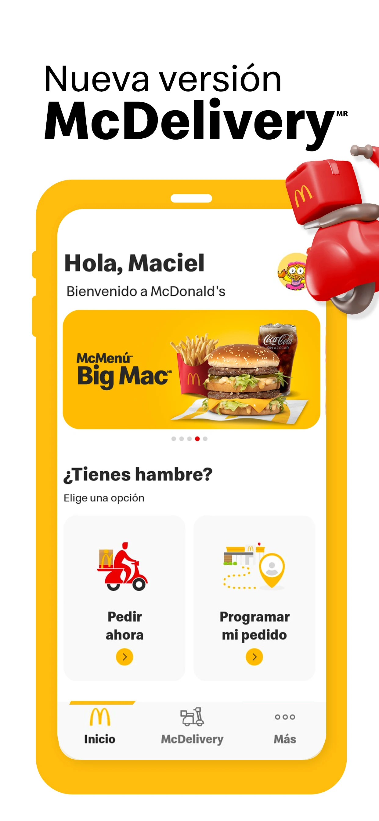 McDelivery El Salvador screenshot